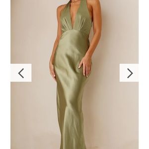 Billy J Chloe Maxi Dress- Green